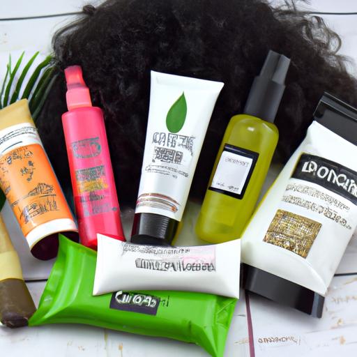Một loạt các sản phẩm chăm sóc tóc đặc biệt dành cho tóc uốn, giới thiệu các đặc điểm và lợi ích khác nhau của mỗi sản phẩm.